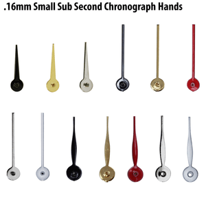 Small Sub Second Chronograph Hands For Watches Hole Size .16mm Small Sub Second Chronograph Hands For Watches Hole Size .16mm