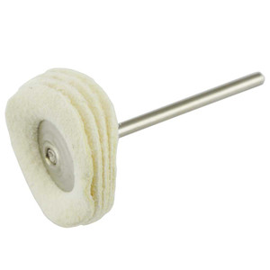 1 Inch Mounted Mini Chamois Buff