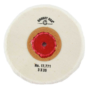 Polishing Finex Muslin Loose Buff with Leather Center Polishing Finex Muslin Loose Buff with Leather Center