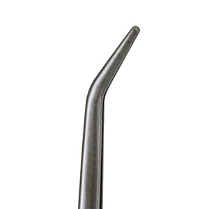 Stainless Steel 7 Inch Utility Tweezers with Curved Tips