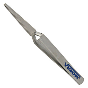 Cross Locking Utility Tweezer 4.75 Inch