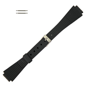 12mm PVC Diver Watch Strap 6 1/4 Inch Length