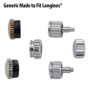 Imitation Made to Fit Longines® Brand Watch Crowns Imitation Made to Fit Longines® Brand Watch Crowns