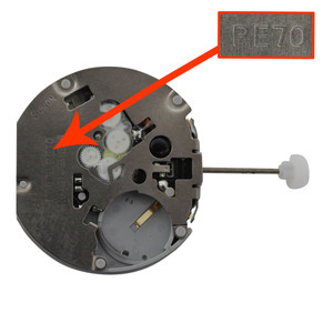 Sunon 6 Hand Multi Function Quartz Watch Movement PE703 Date At 3:00 Overall Height 6.8mm