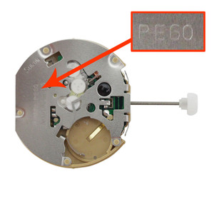 Sunon 6 Hand Quartz Chrono Watch Movement PE602 Date At 3:00 Overall Height 6.8mm