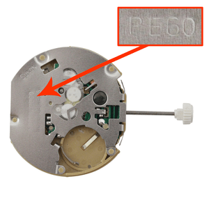 Sunon 6 Hand Quartz Chrono Watch Movement PE603 Date At 3:00 Overall Height 6.8mm