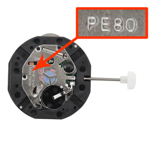 Sunon 5 Hand Quartz Multi Eye Watch Movement PE806-1 Overall Height 5.0mm