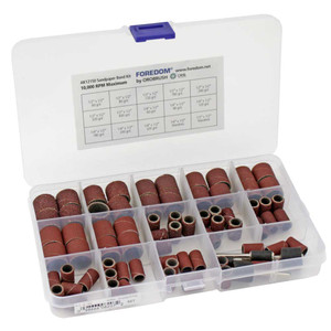 74 Piece Aluminum Oxide Sanding Band Assortment