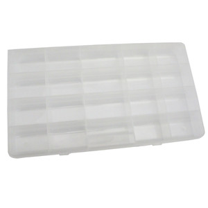 Esslinger Company Clear Plastic Treasure Chest Storage Box | Esslinger