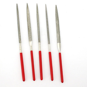 Fine Point Diamond Needle File Set of Five Fine Point Diamond Needle File Set of Five