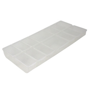 8 Compartment Box Storage Container Plastic CLEARANCE