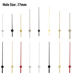 Sweep Second Center Hands For Watches Hole Size .17mm Sweep Second Center Hands For Watches Hole Size .17mm