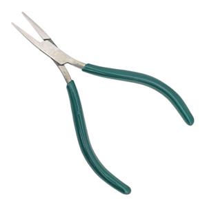 AAProTools 4.5 Flat Nose Micro Pliers With Smooth Flat Jaws and Leaf  Spring. For Beading and Jewelry