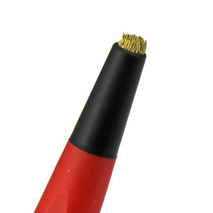 Brass Scratch Brush with Metal Ferrules German Made Brass Scratch Brush with Metal Ferrules German Made