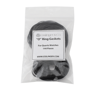 Extra Large O-Ring Gasket Assortment For Quartz Watches In Different Thickness Options 144 Pieces