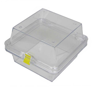 Esslinger Company Clear Plastic Treasure Chest Storage Box | Esslinger