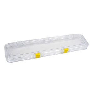 Bergeon Square Plastic Boxes with Elastic Membrane 39mm x 39mm | Esslinger