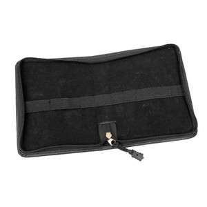 Tool Organizer Pouch Zip Closure with Elastic Straps for Holding Jewelry & Watchmaker Tools