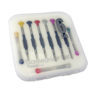 Horofix V-Blade Screwdriver Set of 6 with Spare Blades