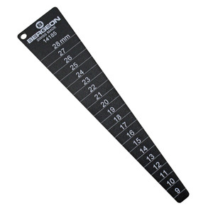 Bergeon 14185 Plastic Watch Spring Bar and Case Lug Measuring Gauge Bergeon 14185 Plastic Watch Spring Bar and Case Lug Measuring Gauge