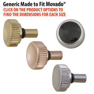 Imitation Made to Fit Movado® Brand Watch Crowns Imitation Made to Fit Movado® Brand Watch Crowns