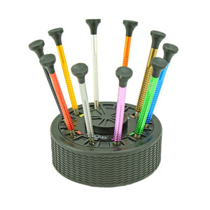 Horotec Aluminum Watchmakers Screwdrivers 10 Piece Set on Stand