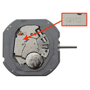 Miyota/Citizen LTD Watch Movement GR12 Quartz Movement to Replace 1S13 Overall Height 4.1mm