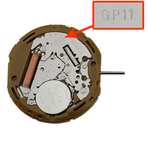 Miyota/Citizen LTD Multifunction Quartz Watch Movement GP11 Big Date At 3:00 Overall Height 6.2mm