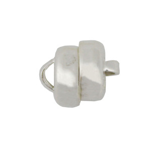 Silver Plating Magnetic Clasp for Jewelry 9 x 8 mm Silver Plating Magnetic Clasp for Jewelry 9 x 8 mm