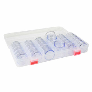 Organizer Box with 28 Stackable Containers Organizer Box with 28 Stackable Containers