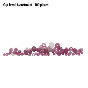 Cap Or Endstone Jewel Assortment For Watches 100 Pieces Cap Or Endstone Jewel Assortment For Watches 100 Pieces