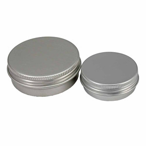 Round Aluminum Boxes Package of 12