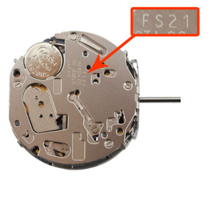 Miyota/Citizen LTD Watch Movement FS21 Chronograph Quartz Movement Overall Height 7.1mm