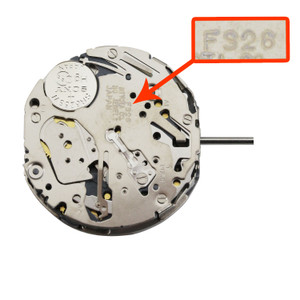 Miyota/Citizen LTD Watch Movement FS26 Chronograph Quartz Movement Overall Height 7.3mm