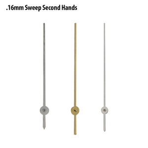 Sweep Second Center Hands For Watches Hole Size .16mm