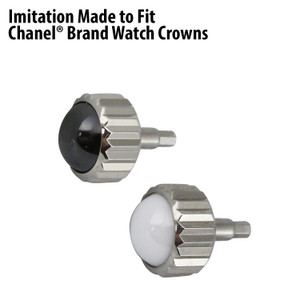 Imitation Made to Fit Chanel® Brand Watch Crowns 