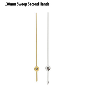 Sweep Second Center Hands For Watches Hole Size .30mm Sweep Second Center Hands For Watches Hole Size .30mm