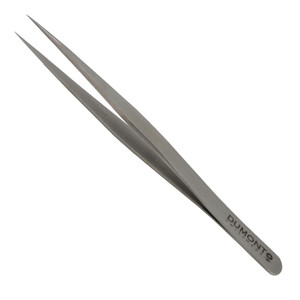 Dumont # 3 High Precision Stainless Steel Tweezers 4 3/4 Inches