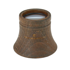 TechniWatch Wooden Watchmakers Loupe 4X Magnifier