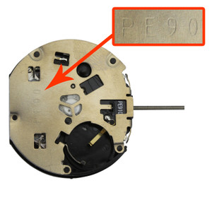 Far East Sunon® 5 Hand Multi Function Quartz Watch Movement PE910-1 Date At 3:00 Overall Height 6.8mm