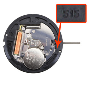 Harley Ronda 3 Hand Quartz Watch Movement HQ515.2-12 Date At 12:00 Overall Height 4.8mm