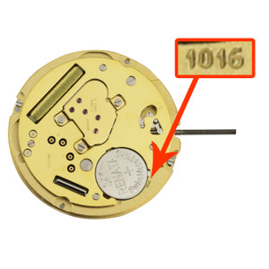 Harley Ronda 2 Hand Quartz Watch Movement HQ1016 Date At 3:00 Overall Height 3.2mm