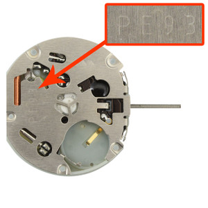 Far East Sunon® 7 Hand Multi Function Quartz Watch Movement PE934 Date At 4:30 Overall Height 6.8mm