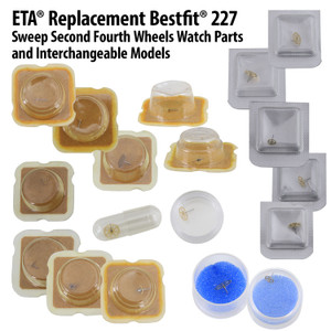 ETA® Replacement Bestfit® #227 Sweep Second Fourth Wheels Watch Parts And Interchangeable Models