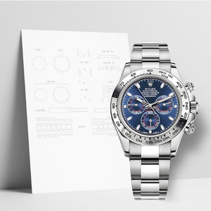 Anti Scratch Watch Shells™ Protective Film for Rolex® Daytona 116509 Premium Package