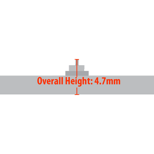 Harley Ronda 2 Hand Quartz Watch Movement HQ6004.BG-6 Gold Plates Big Date At 6:00 Small Second At 6:00 Overall Height 4.7mm