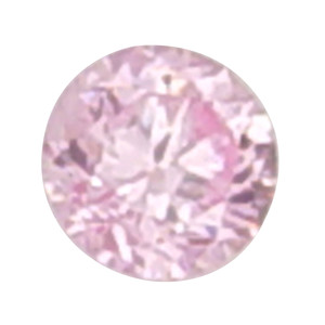 Round Shaped CZ Pink