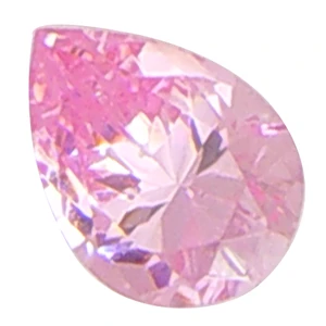Pear Shaped CZ Pink