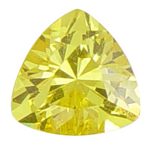  Trillion Shaped CZ Yellow