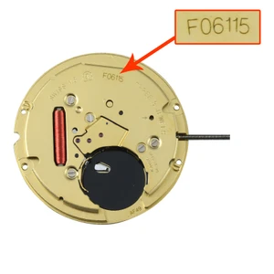 ETA® 3 Hand Quartz Watch Movement F06.111 Date At 3:00 Overall Height 4.0mm